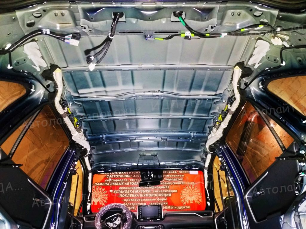 Полная шумоизоляция автомобиля Toyota Rav 4 2020. 2 🚗ⒶⓋⓉⓄⓁⒾⒼⓗⓉ🚗 студия "Автолайт" Качественный автосвет в Запорожье